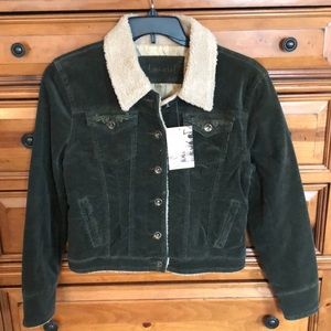 Green Corduroy Jacket.